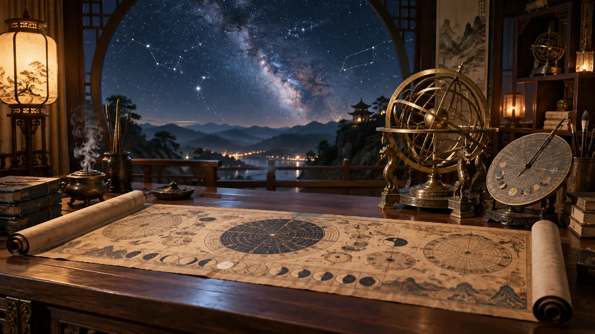 古代干支流年岁运哲学考释：天体时序节律、太岁变迁与时间序列视界