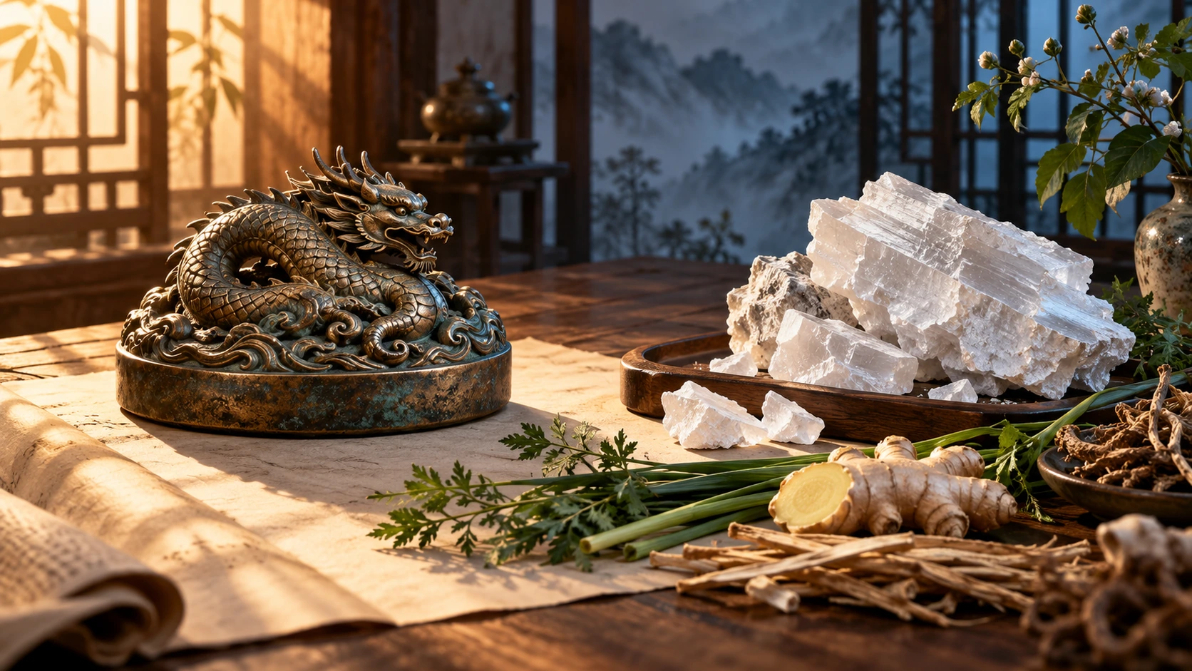 小青龙加石膏汤原文怎么读：肺胀条文与方名加减核对