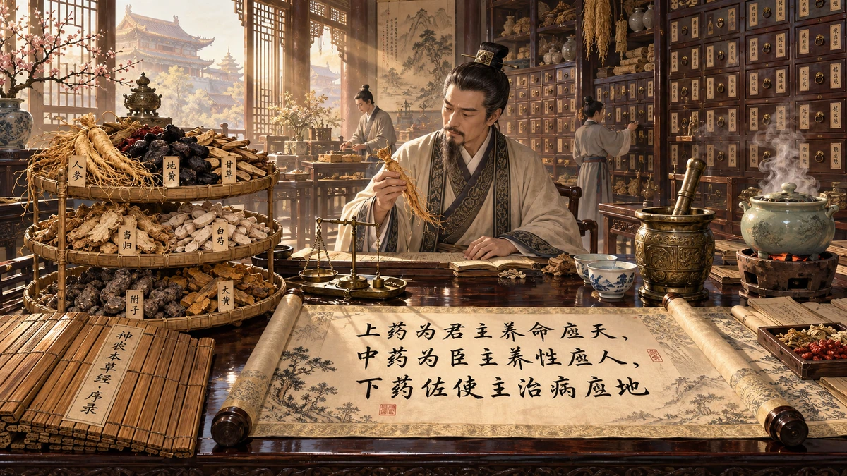 神农本草经上中下三品是什么：古典药物分类原文与现代阅读边界