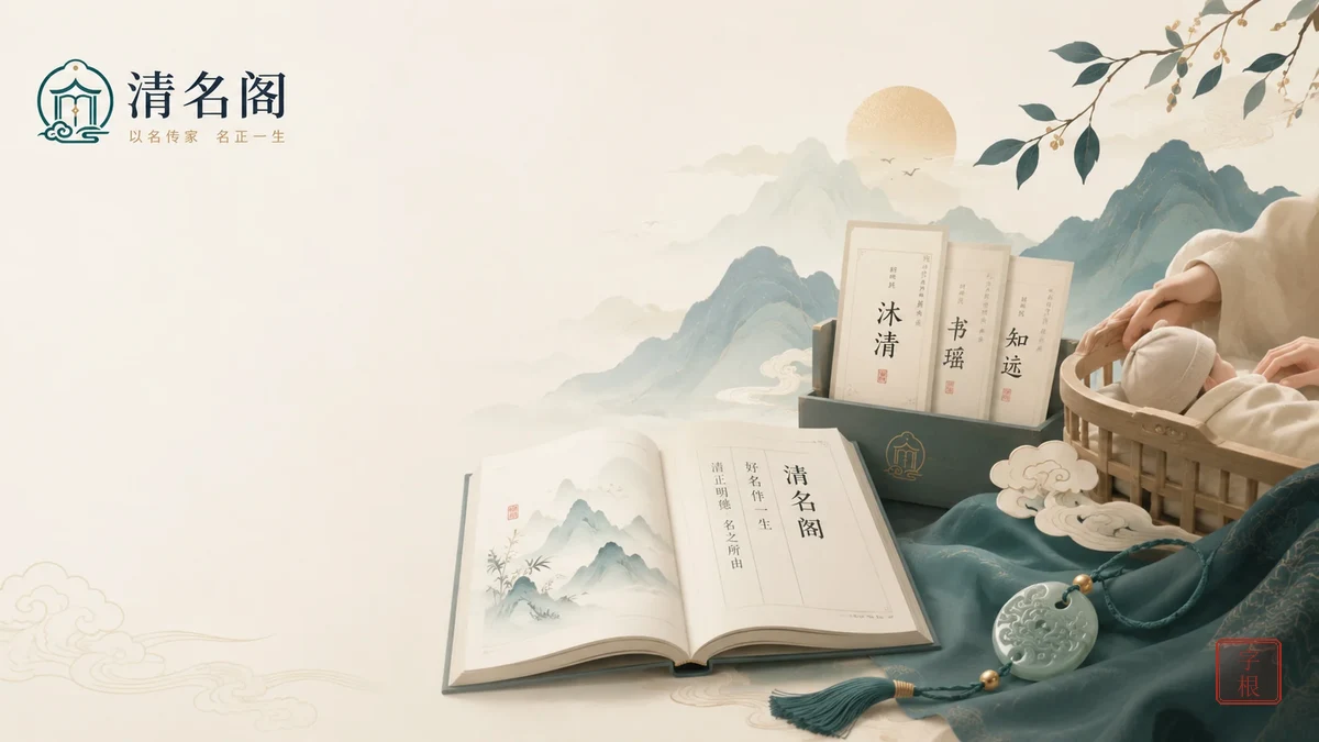 周易卦象起名法：以姓氏笔画为上卦、名字笔画为下卦求取本卦的梅花易数算法