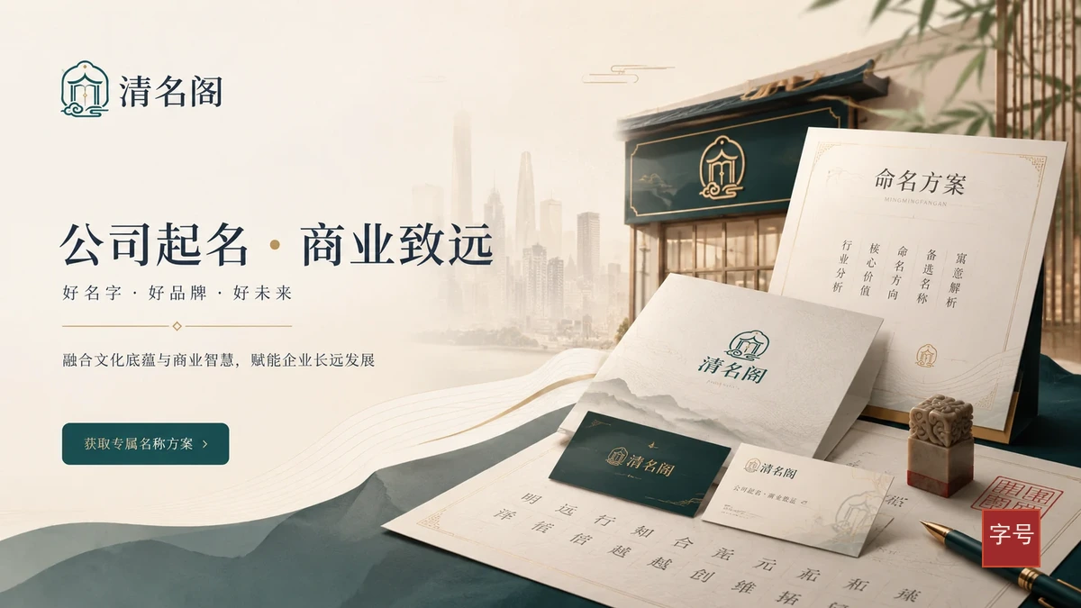 企业字号与商业命名：好名字要同时过传播、商标和文化三关