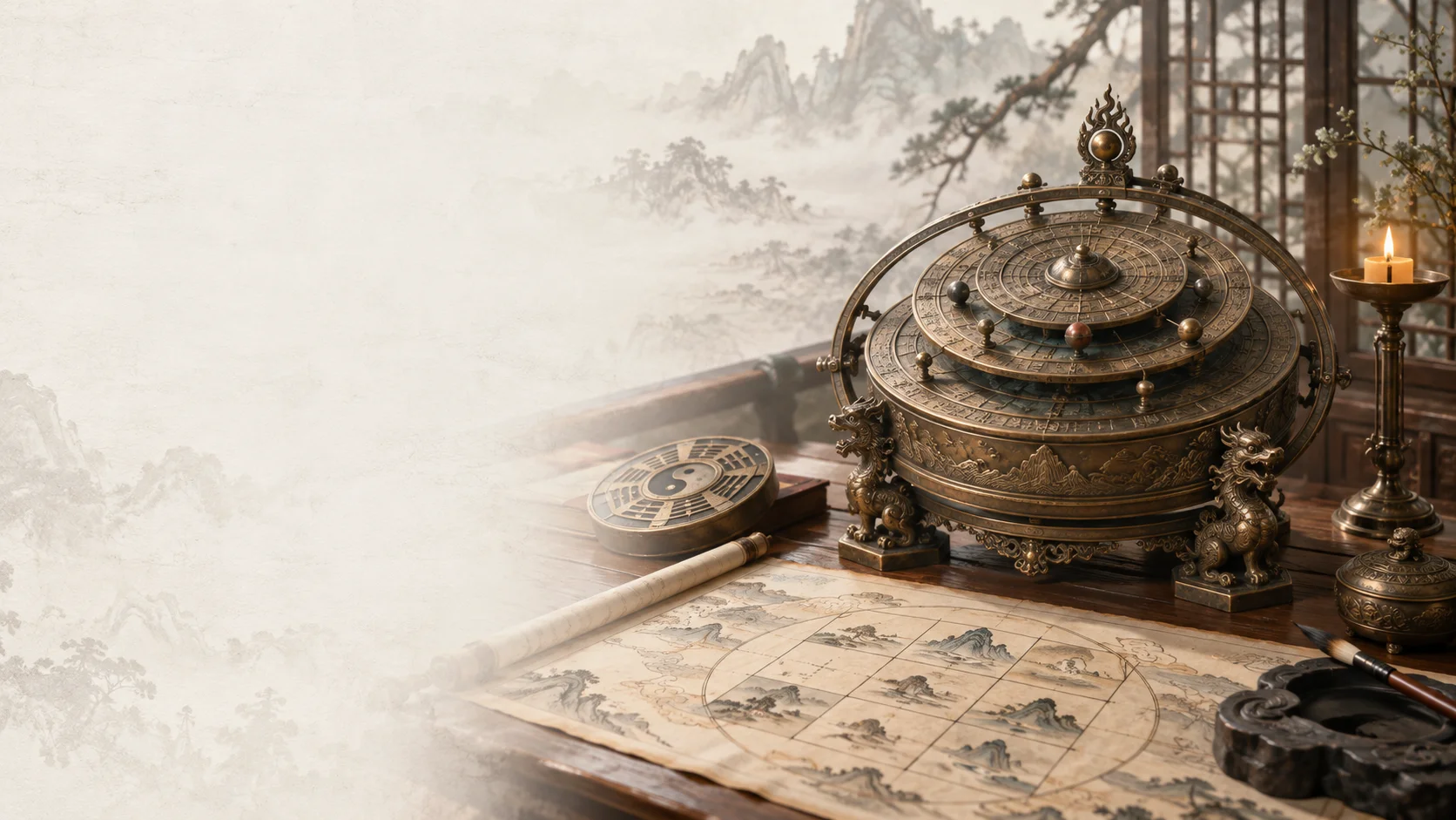 奇门遁甲排盘入门：时家奇门八门九星八神基础布局