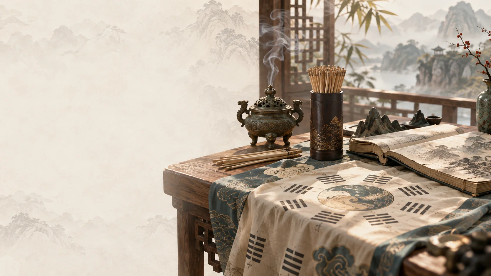 易经六十四卦占断入门：卦象体用生克与吉凶断卦心法