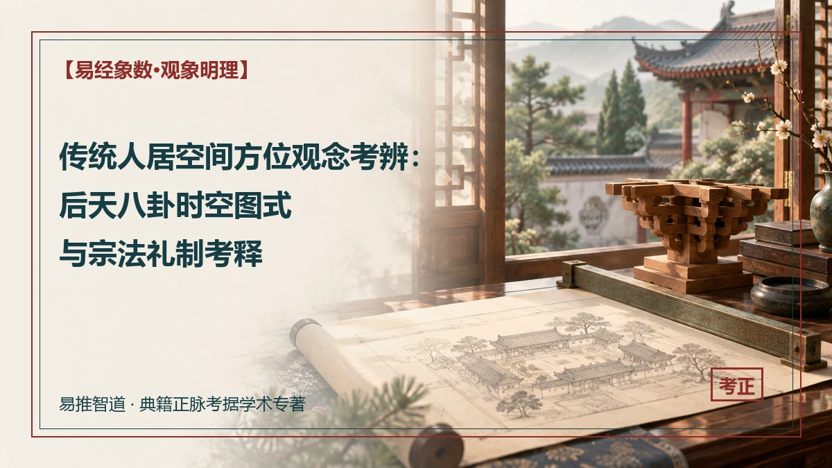 传统人居空间方位观念考辨：后天八卦时空图式与宗法礼制考释