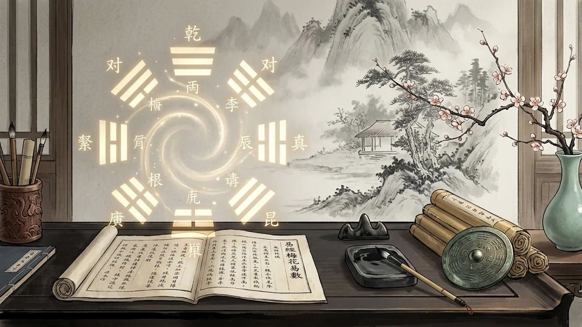倪师天纪易经象数占断学理考释：外应机锋、心易灵动与梅花易数时空全息观