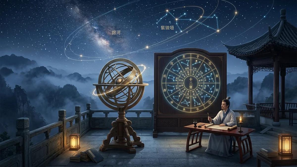 倪师天纪天官星盘与紫微四化飞伏学理考释：化禄化权化科化忌因果律、时序迁变与现代心理博弈