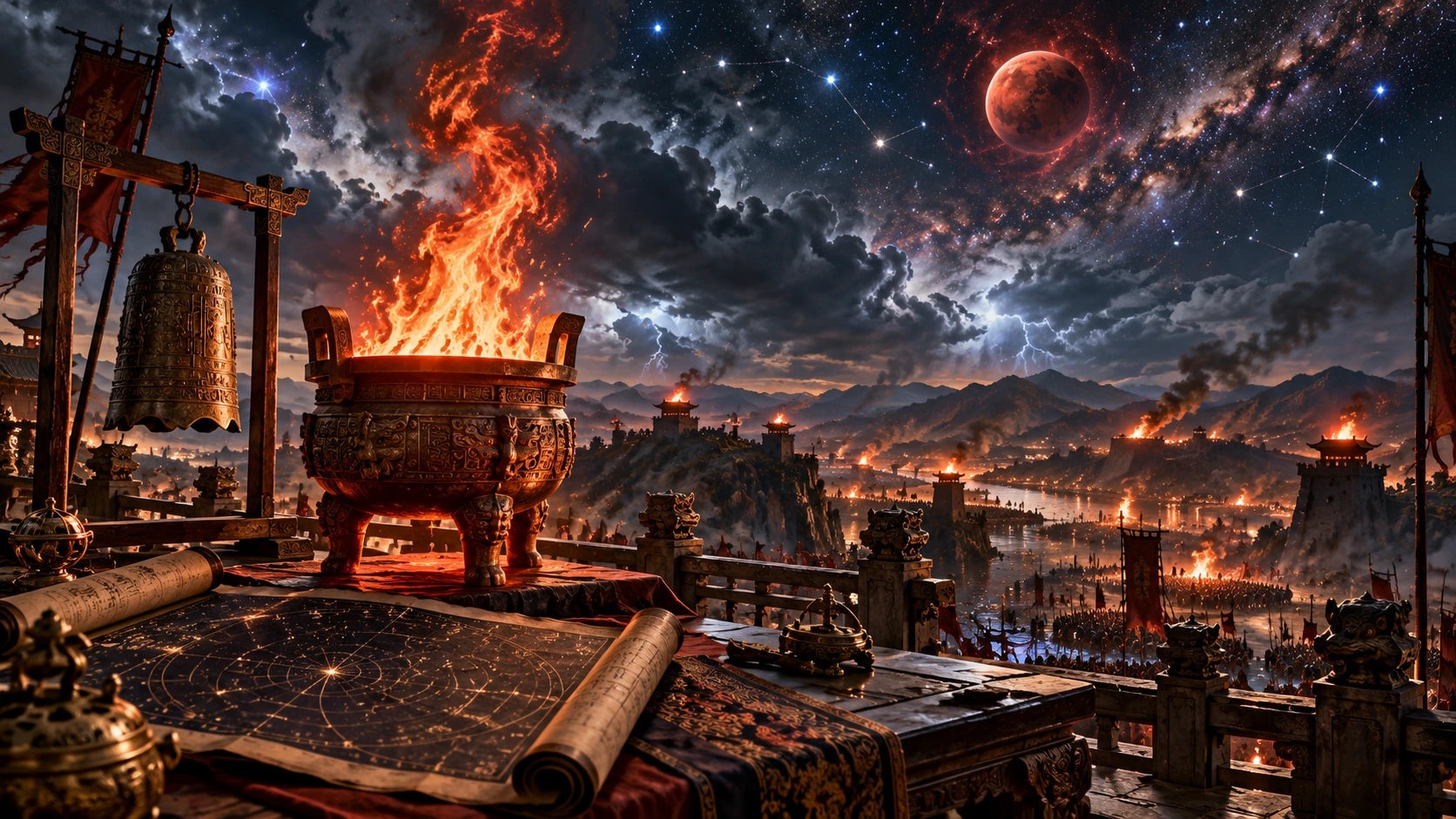 紫微斗数火星铃星入命详解：暴烈急躁煞星与激荡爆发大运转化