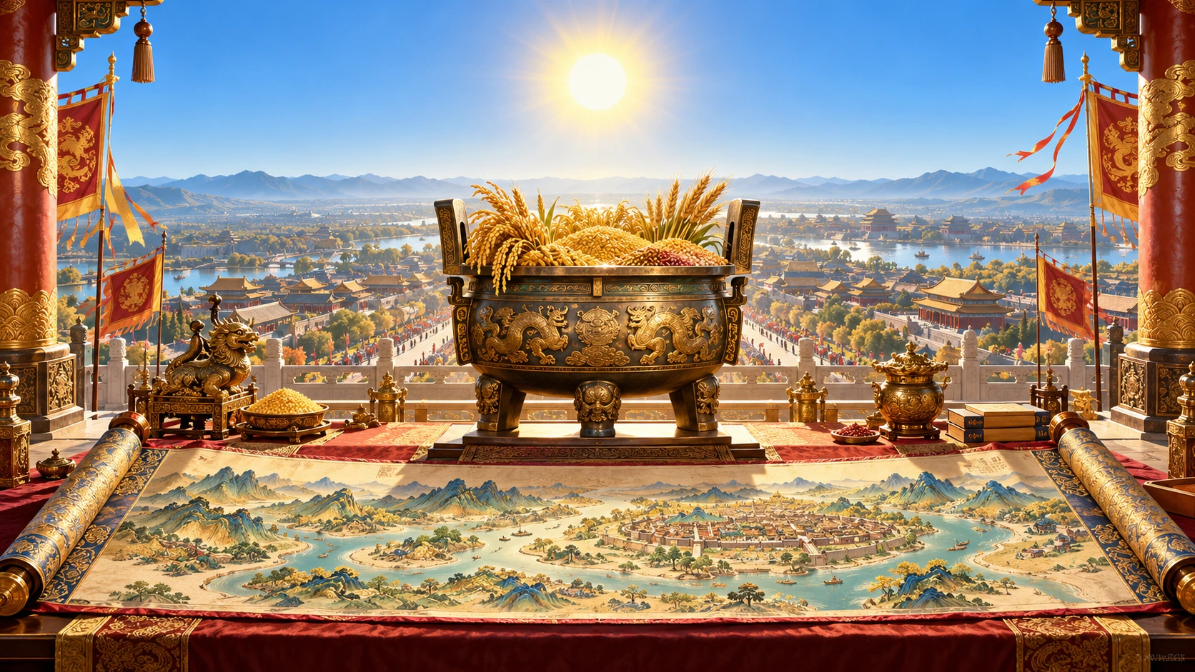 易经火天大有卦详解：顺天休命遏恶扬善与昌盛富有守成之道