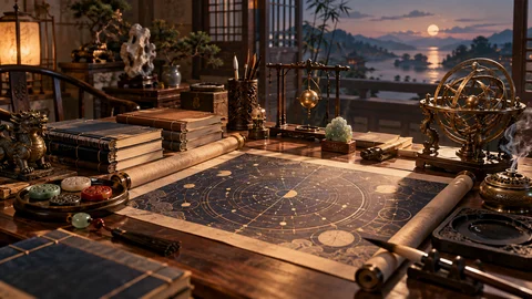 紫微斗数宫干四化飞星查法：禄权科忌的符号含义与查表