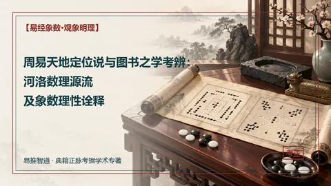 周易天地定位说与图书之学考辨：河洛数理源流及象数理性诠释
